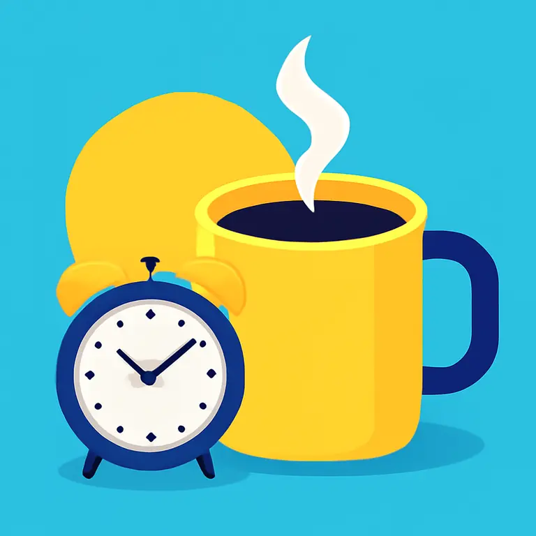 Пятничное утро - обложка пазла