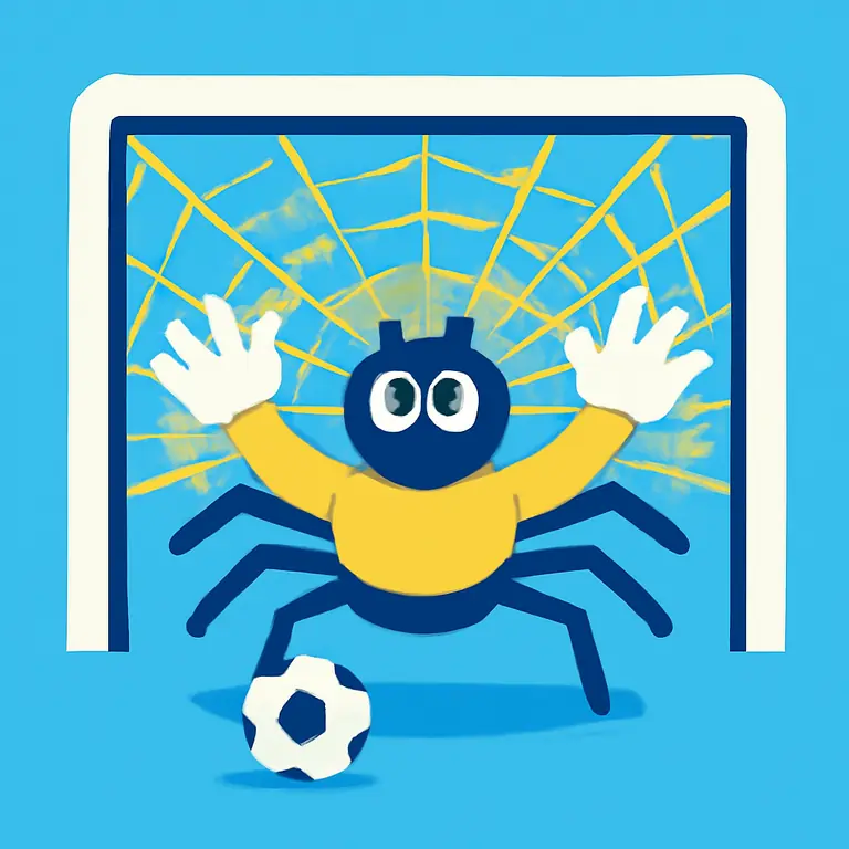 Паутинный Вратарь - обложка пазла