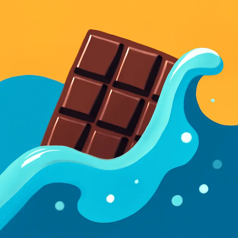 Шоколадная Лазурь - обложка пазла