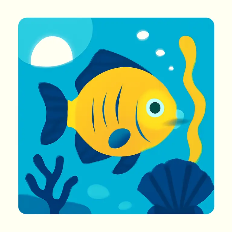 Подводный Мир - обложка пазла