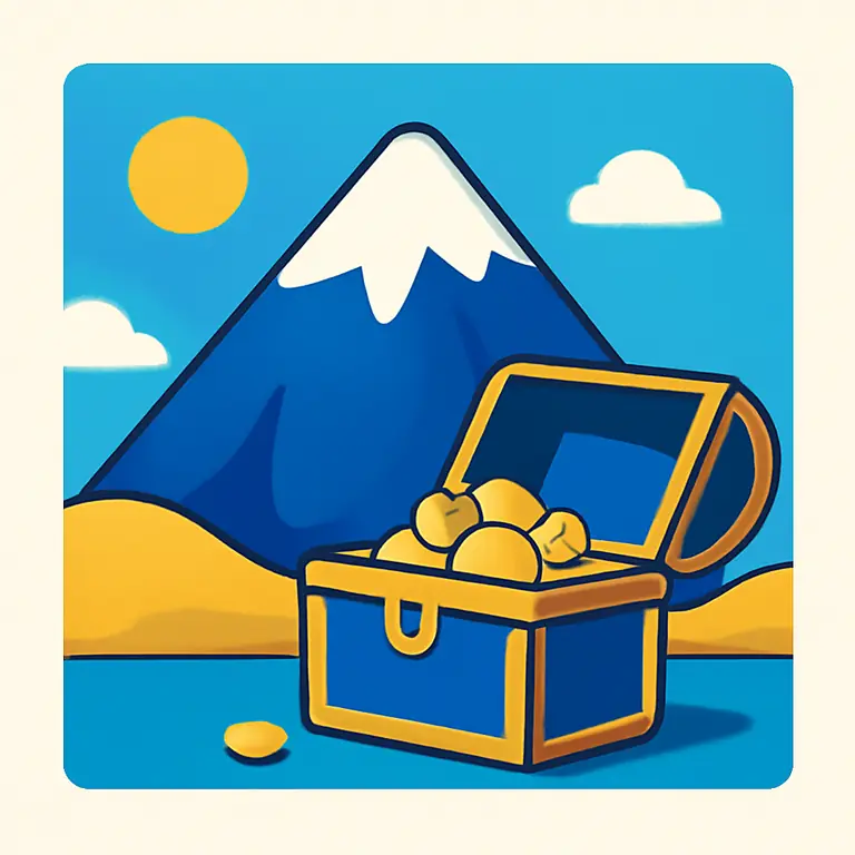 Горные тайны - обложка пазла