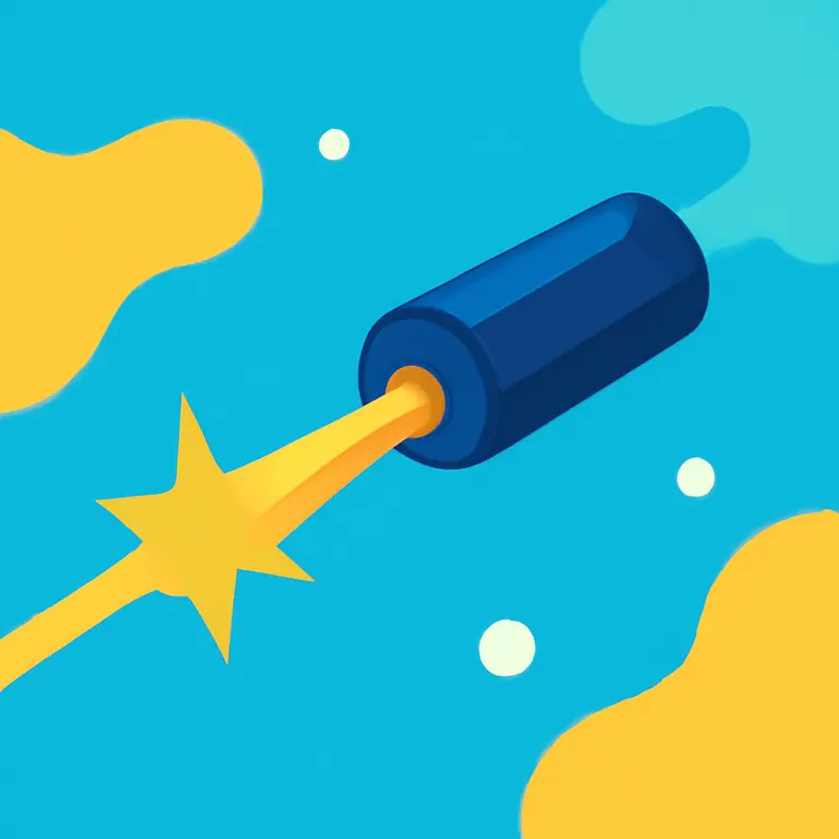 Тёмный Лазер - обложка пазла