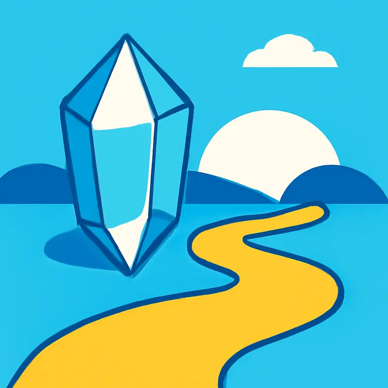 Кристалл Тропа - обложка пазла