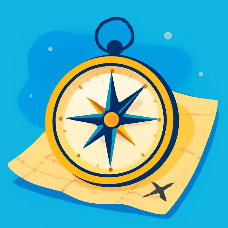 Пыльный Компас - обложка пазла