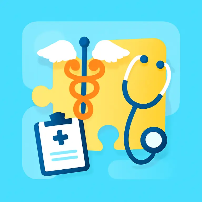 Медицинский квест - обложка пазла