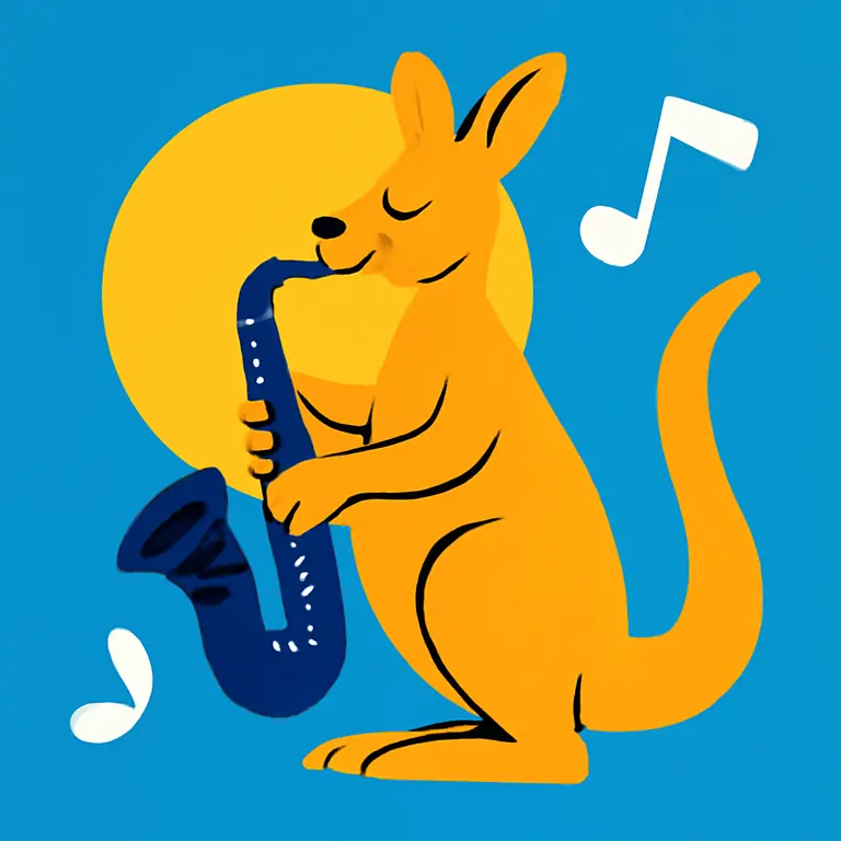 Джаз Кенгуру - обложка пазла