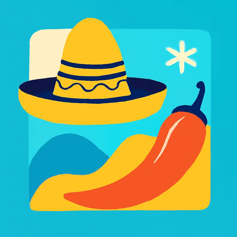 Мексиканская погоня - обложка пазла