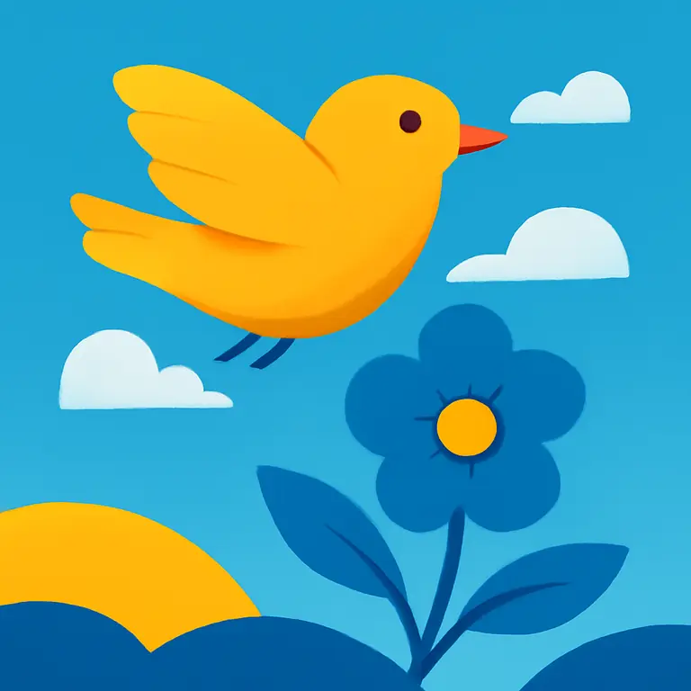 Весенний взлет - обложка пазла