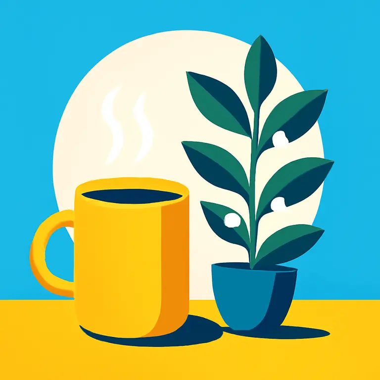 Тепло и Мирта - обложка пазла