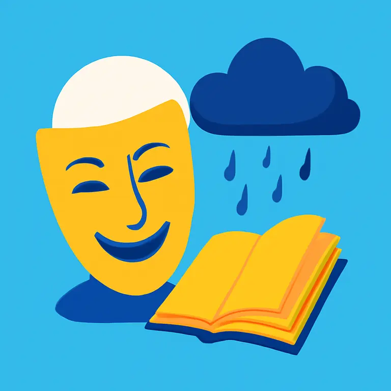 Драматичный день - обложка пазла