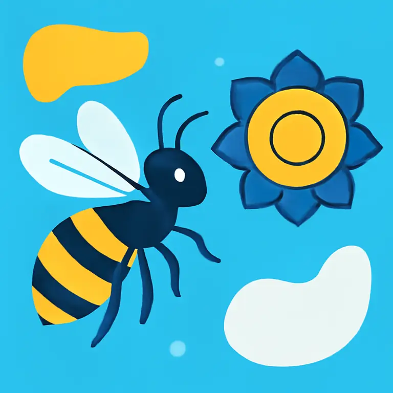 Пчёлы и чакры - обложка пазла