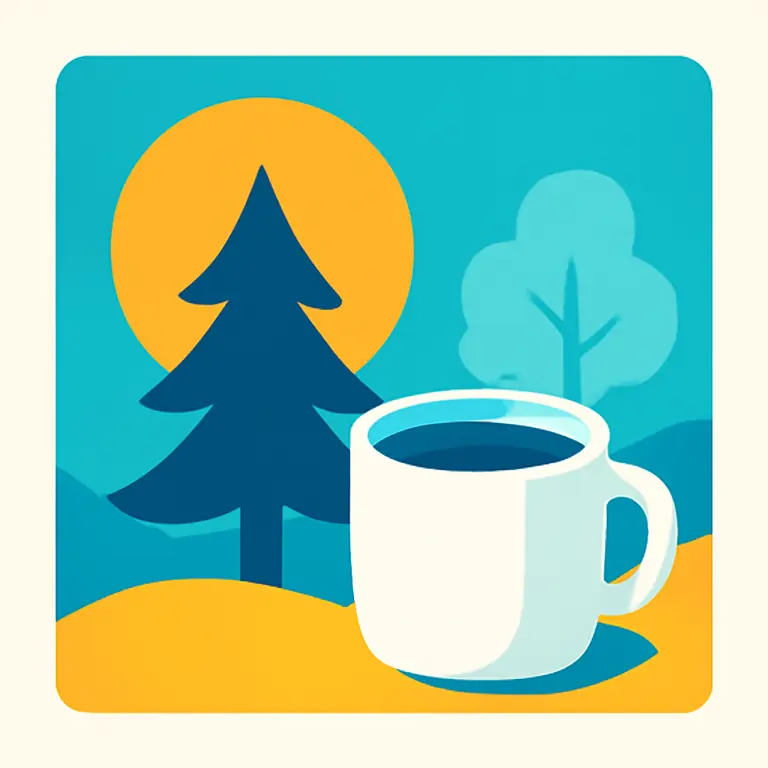 Утренний Лес - обложка пазла