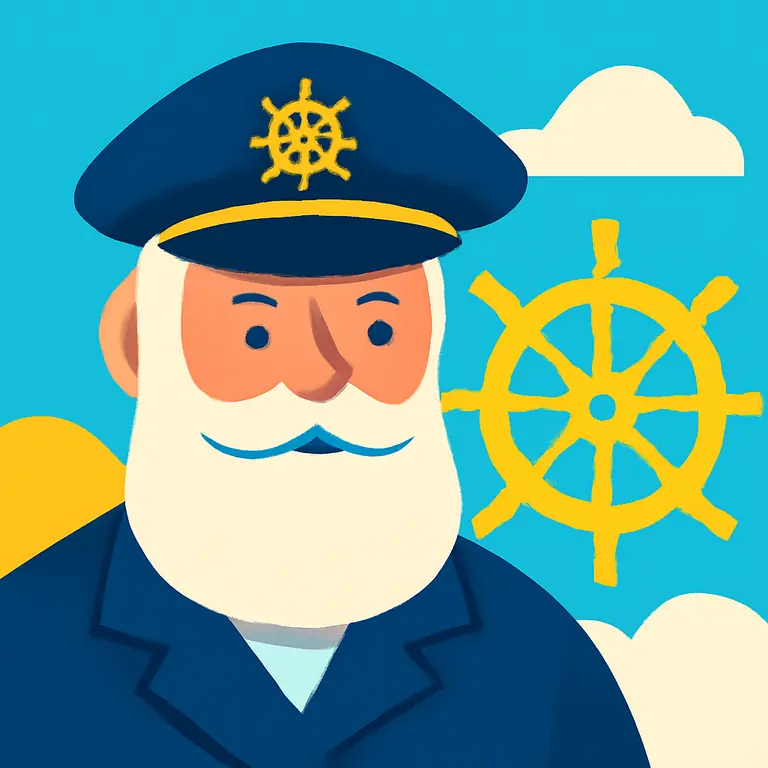 Мудрый Капитан - обложка пазла