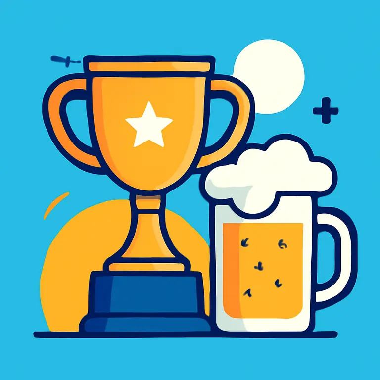 Победа и тост - обложка пазла