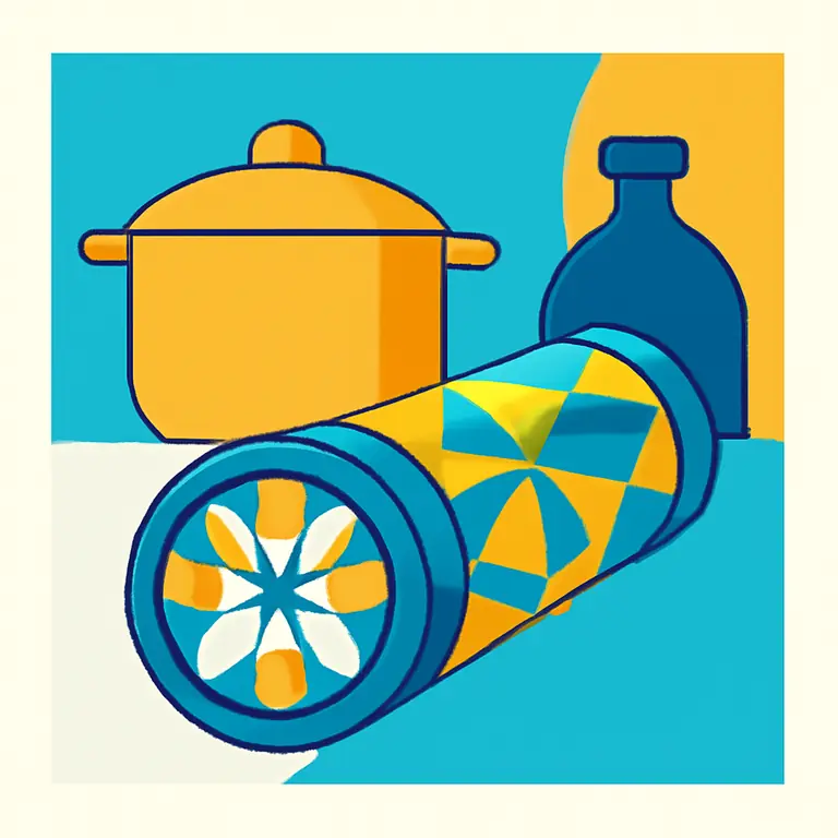 Кухонный калейдоскоп - обложка пазла