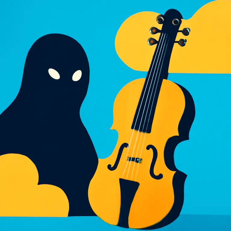 Мрака и Скрипка - обложка пазла