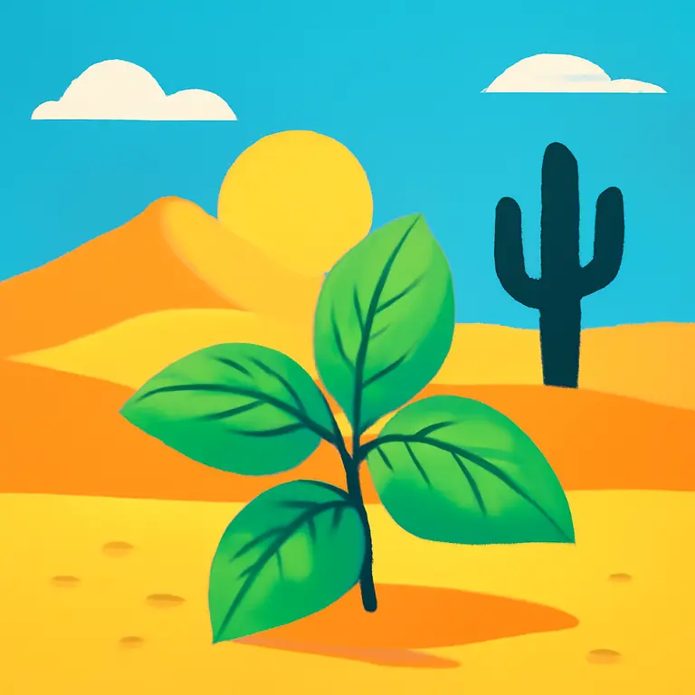 Пустыня и Базилик - обложка пазла