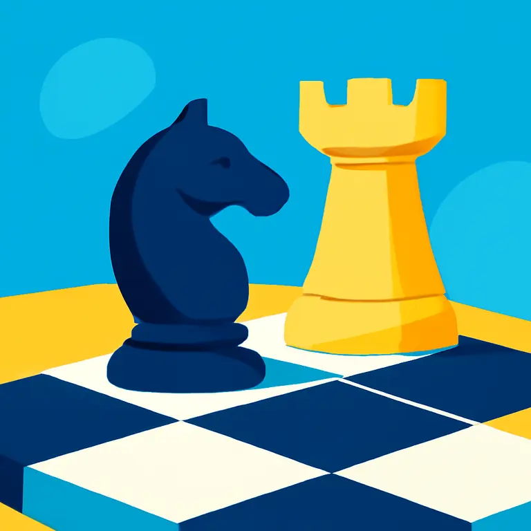 Шахматный Вызов - обложка пазла