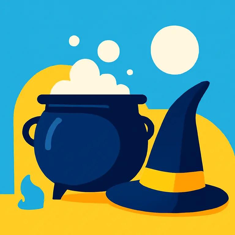 Ведьминский пир - обложка пазла