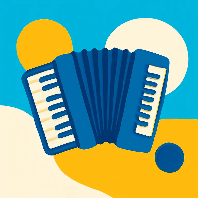 Окружение аккордеона - обложка пазла