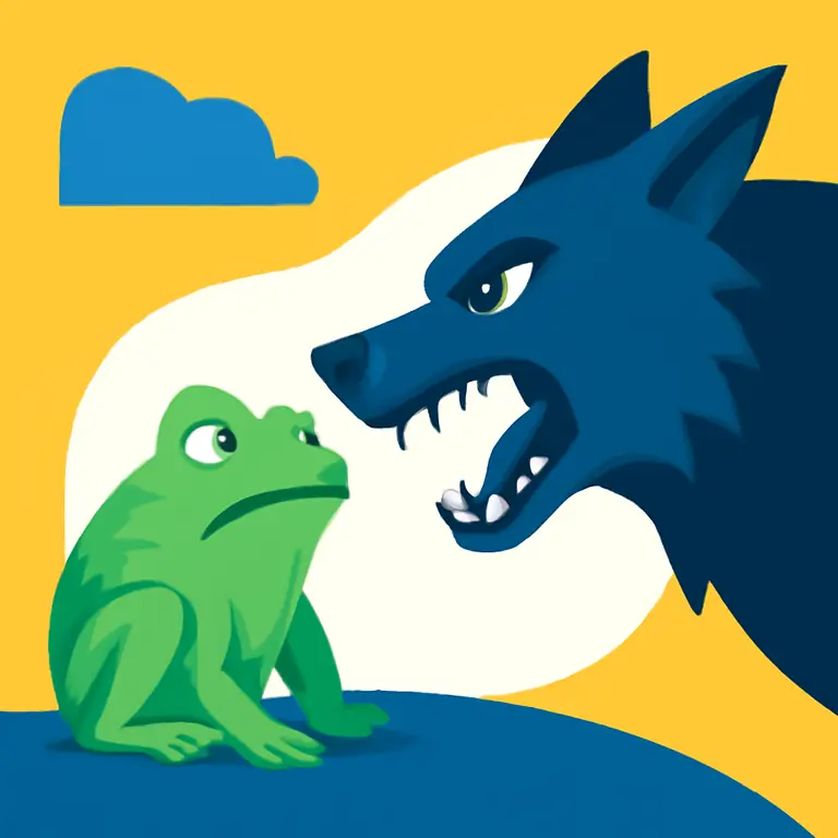 Вражда и Жаба - обложка пазла