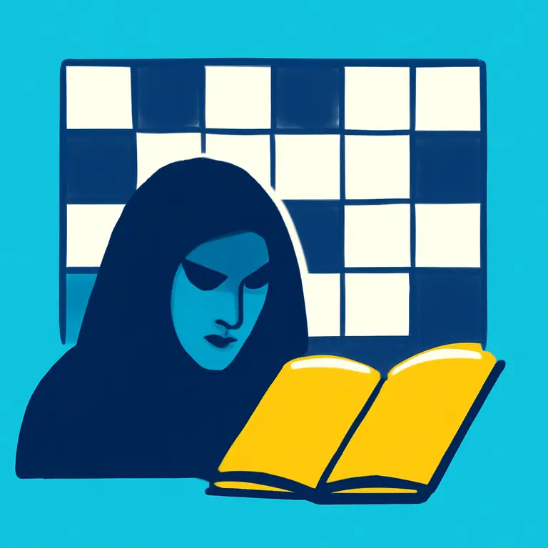 Тёмные Слова - обложка пазла