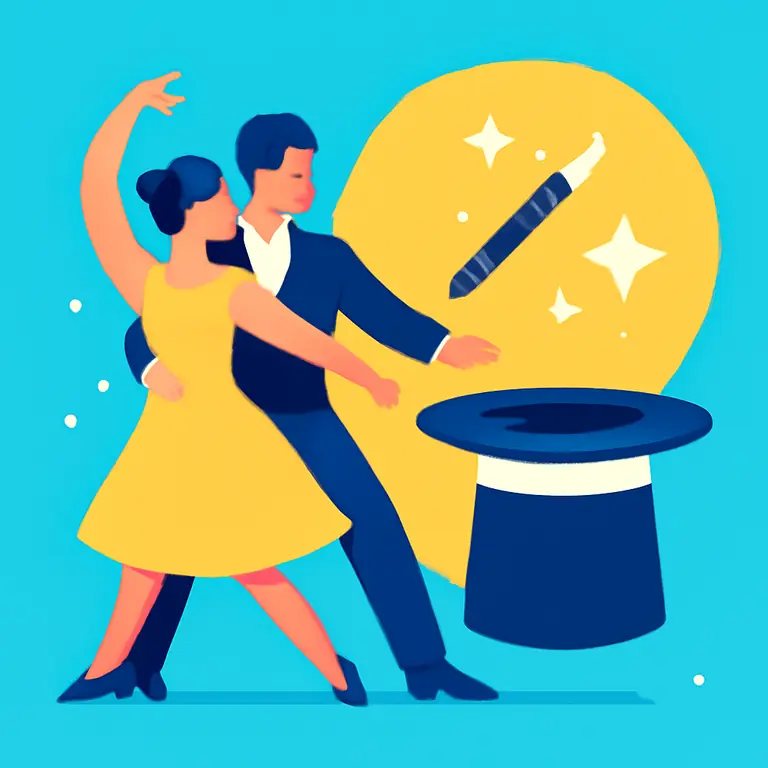 Танцы и магия - обложка пазла