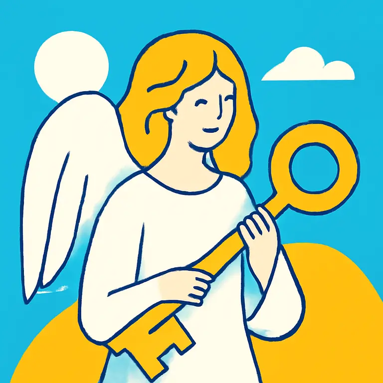 Секрет Ангела - обложка пазла