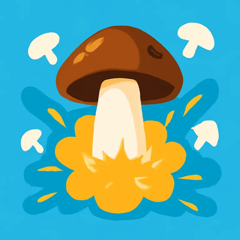 Грибной Взрыв - обложка пазла