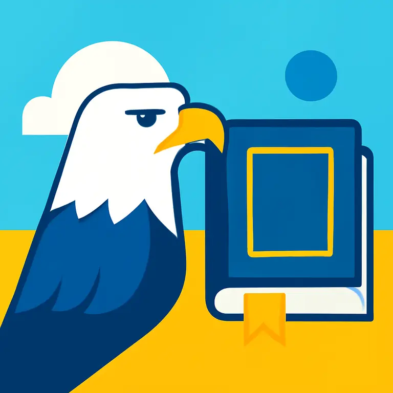 Орёл и кодекс - обложка пазла