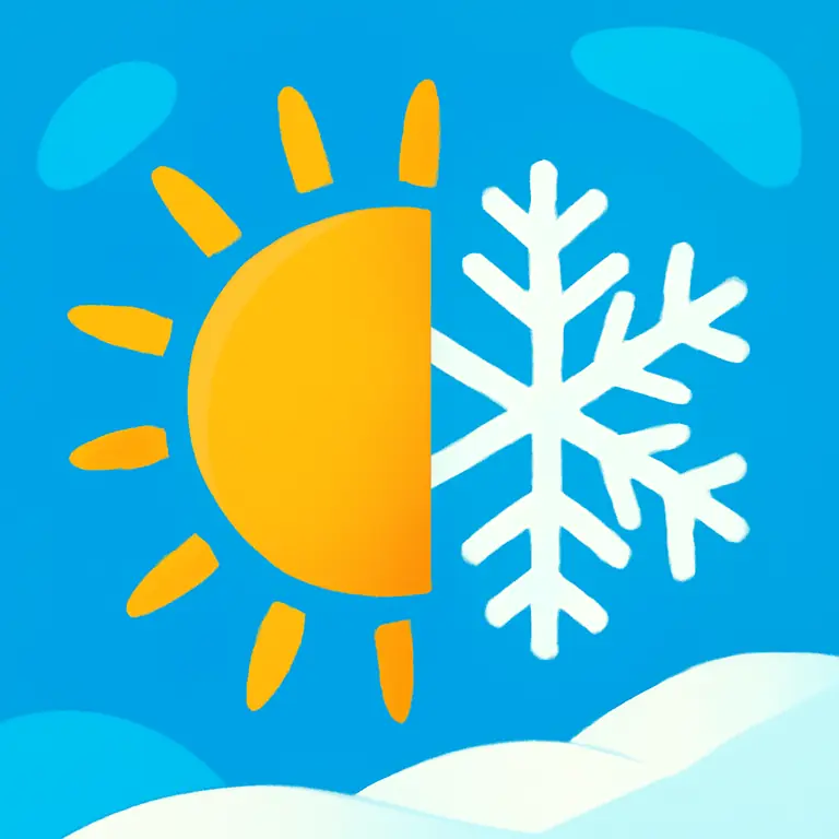 Солнечная Зима - обложка пазла