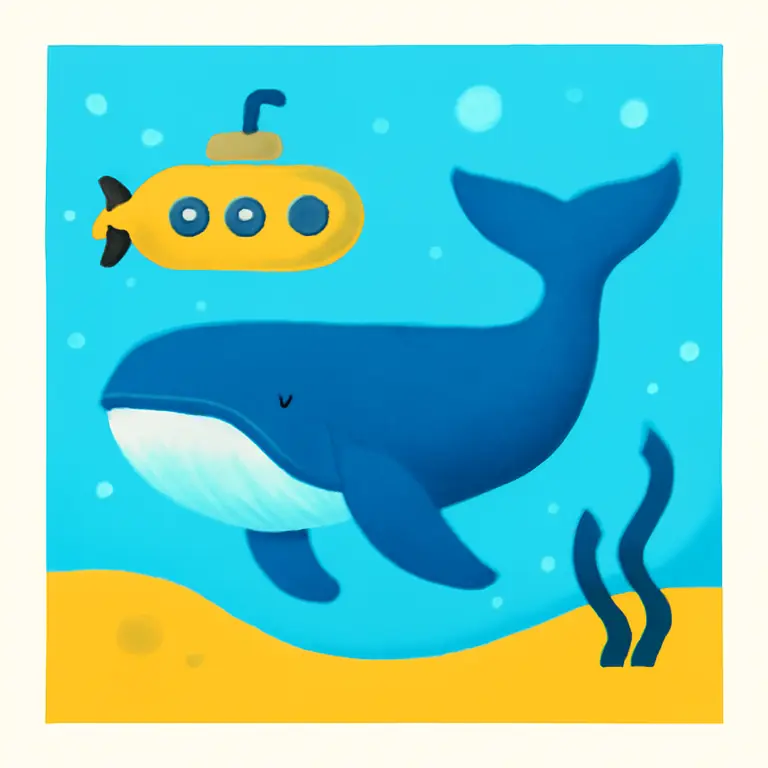 Подводный гигант - обложка пазла