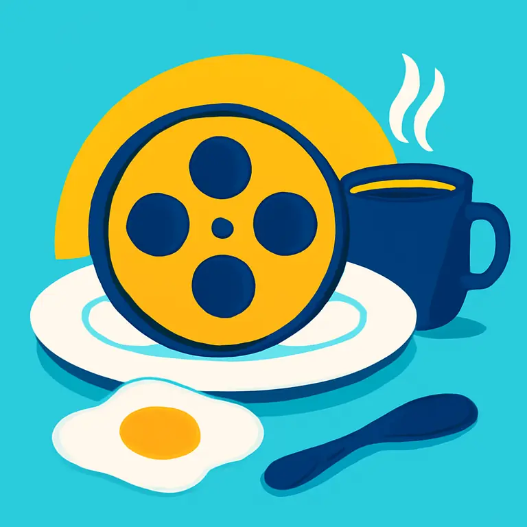 Кинозавтрак - обложка пазла