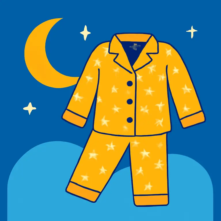 Ночная пижама - обложка пазла