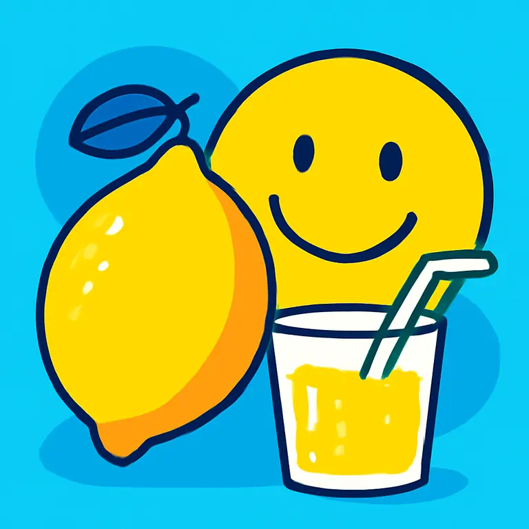 Радость и Лимонад - обложка пазла