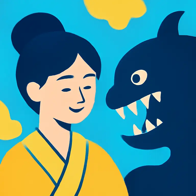 Ойран и зверюгой - обложка пазла