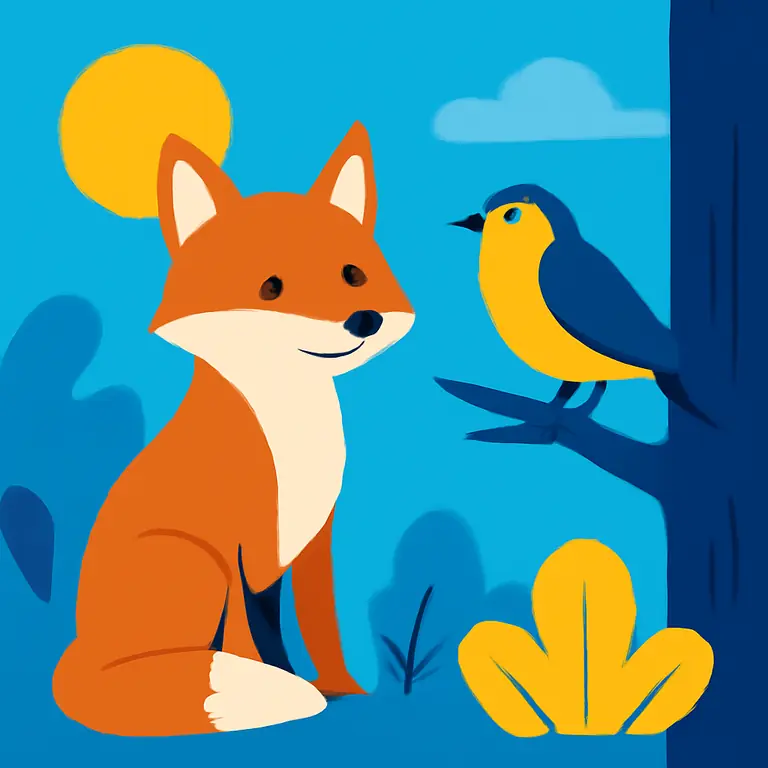 Лесные друзья - обложка пазла