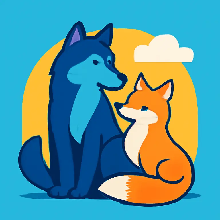 Дикая дружба - обложка пазла