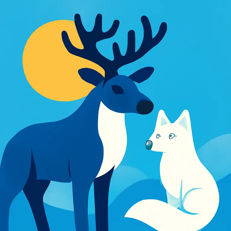 Северные звери - обложка пазла