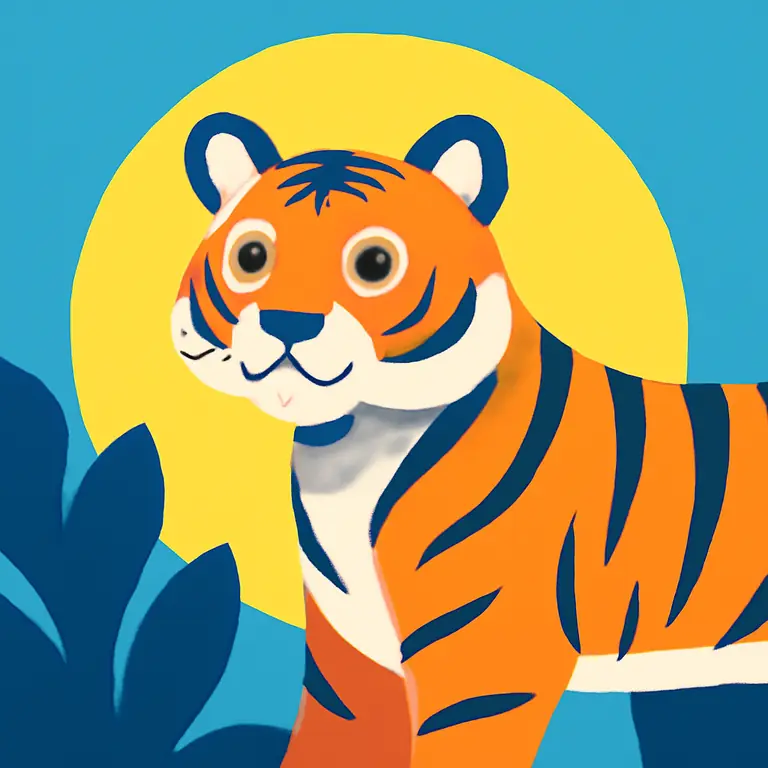 Дикие звери - обложка пазла