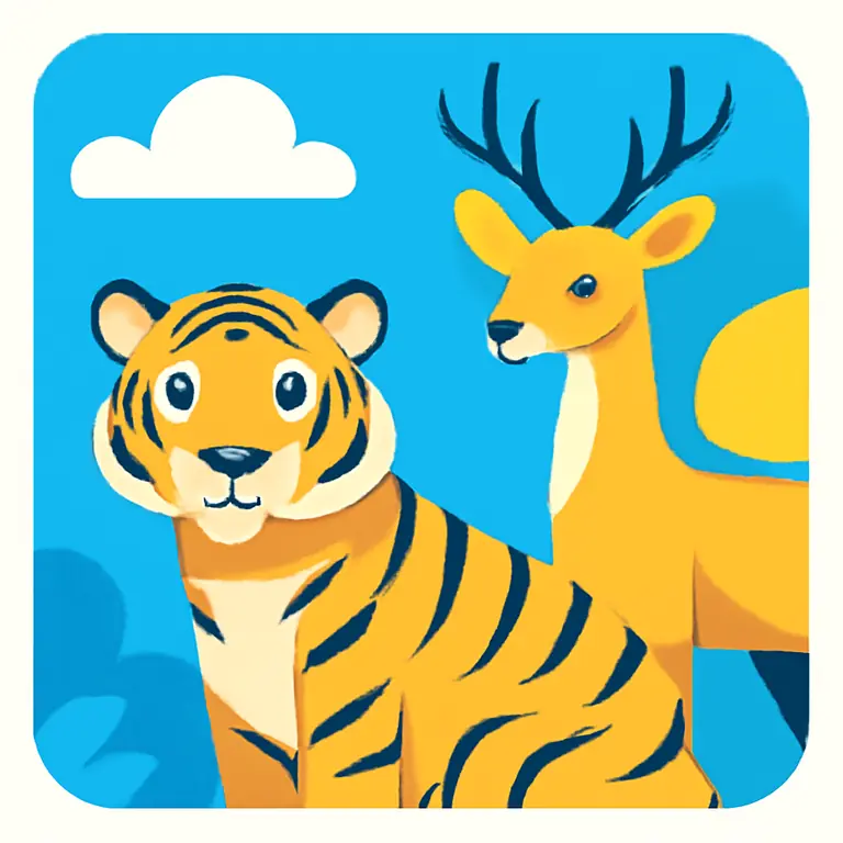 Дикие Звери - обложка пазла