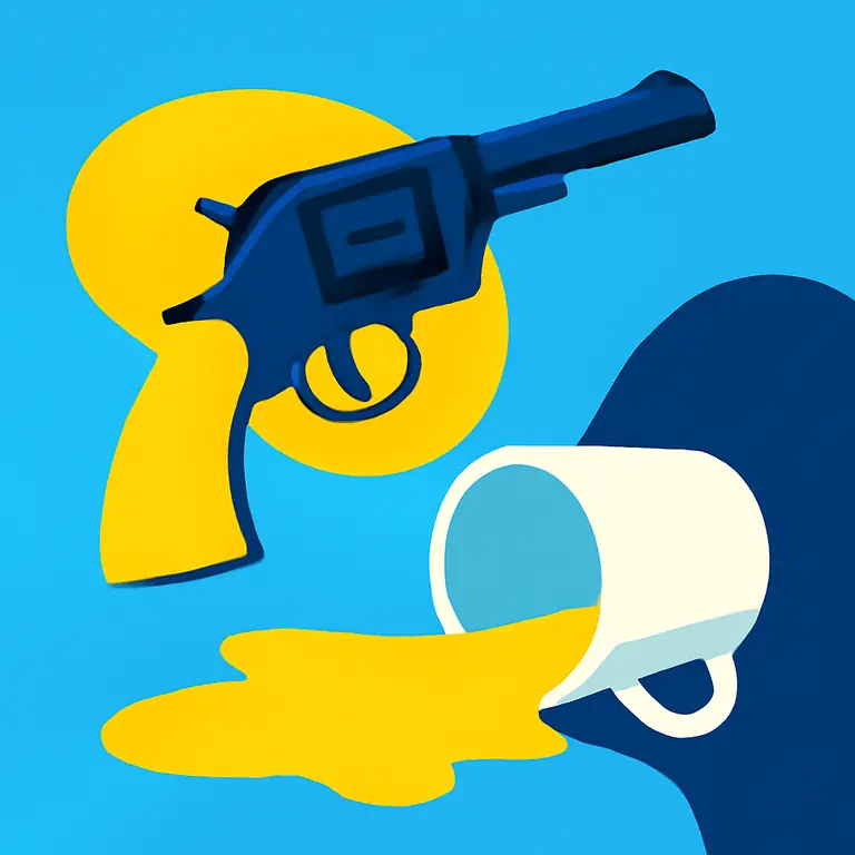 Фатальная сцена - обложка пазла