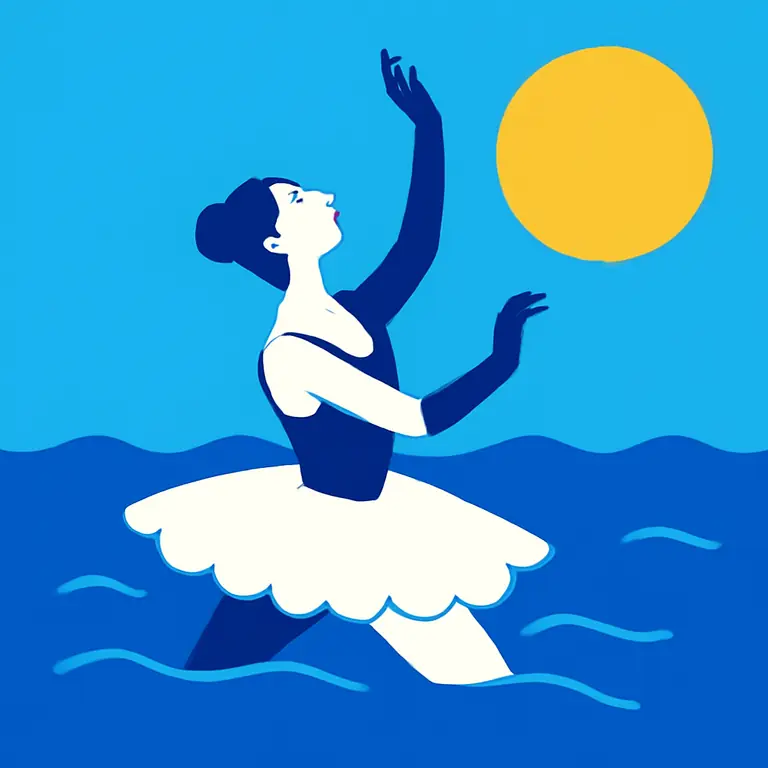 Тонущий Балет - обложка пазла