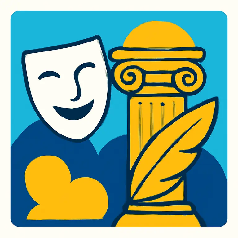 Театр и символы - обложка пазла