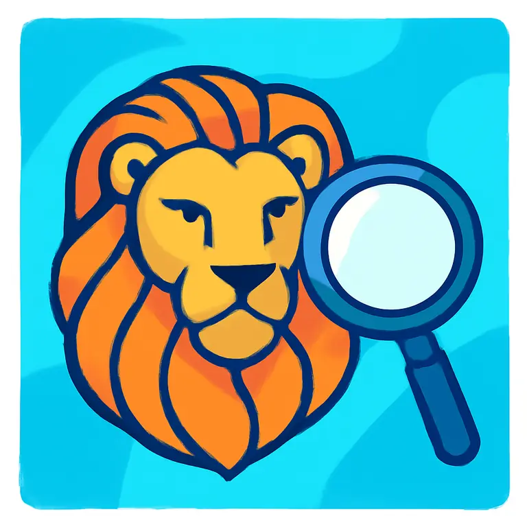 Тайна львов - обложка пазла