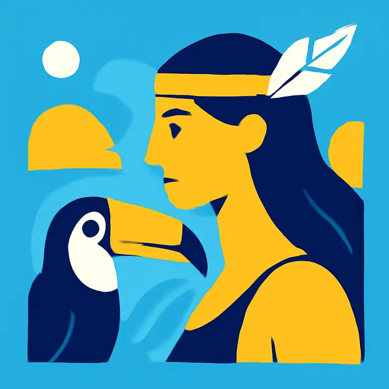 Амазонка Клюв - обложка пазла