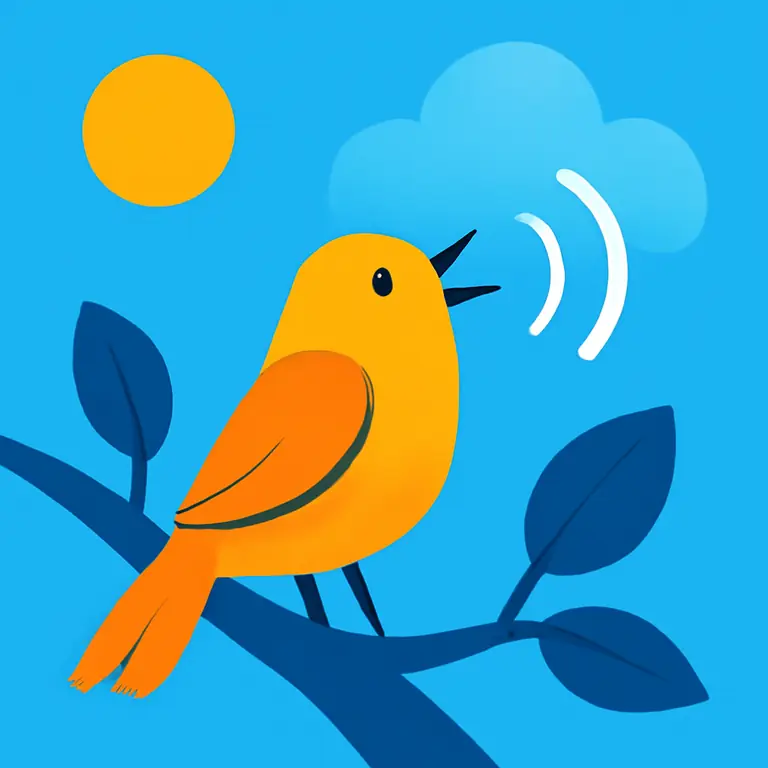 Птичий шум - обложка пазла