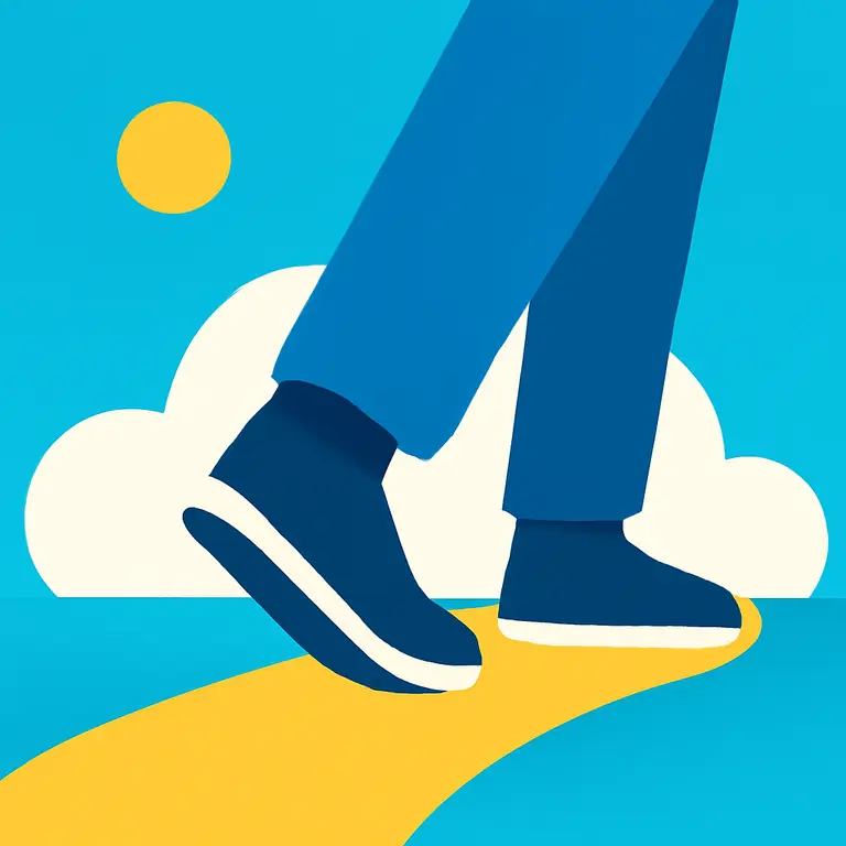 Легкий шаг - обложка пазла