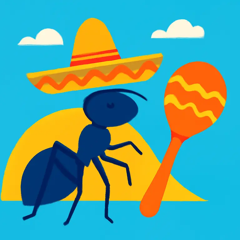 Муравьиный Фиеста - обложка пазла