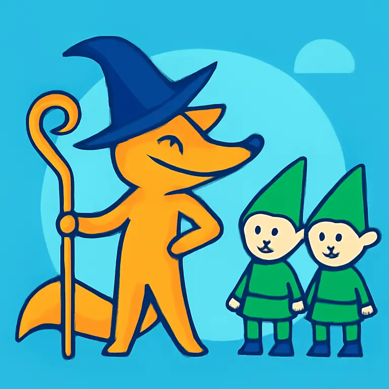 Трикстер и Эльфы - обложка пазла